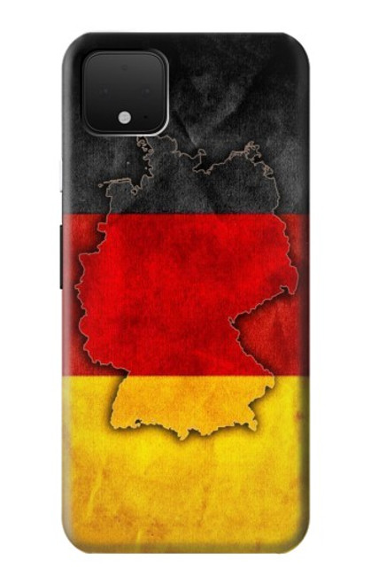 W2935 Germany Flag Map Hard Case and Leather Flip Case For Google Pixel 4