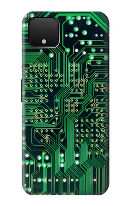 W3392 Electronics Board Circuit Graphic Hard Case and Leather Flip Case For Google Pixel 4