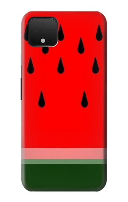 W2403 Watermelon Hard Case and Leather Flip Case For Google Pixel 4 XL