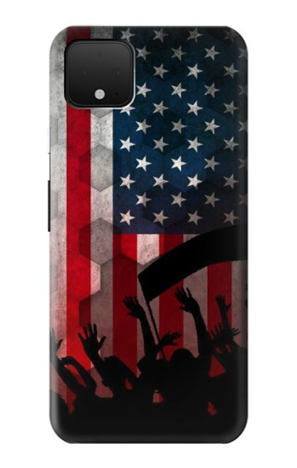 W2989 USA America Soccer Copa 2016 Hard Case and Leather Flip Case For Google Pixel 4 XL