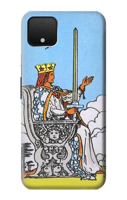 W3068 Tarot Card Queen of Swords Hard Case and Leather Flip Case For Google Pixel 4 XL