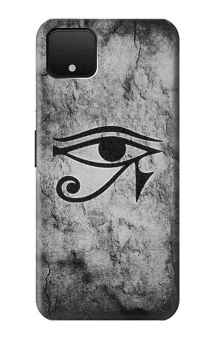 W3108 Ancient Egyptian Sun Eye Of Horus Hard Case and Leather Flip Case For Google Pixel 4 XL