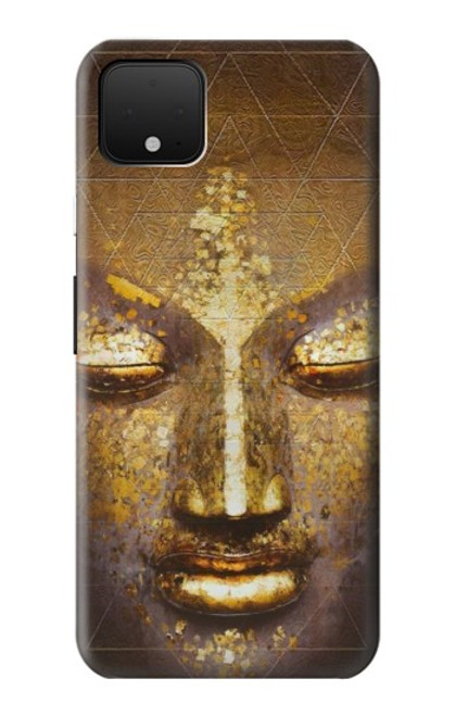 W3189 Magical Yantra Buddha Face Hard Case and Leather Flip Case For Google Pixel 4 XL