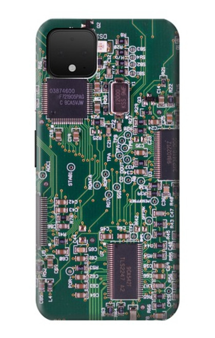 W3519 Electronics Circuit Board Graphic Hard Case and Leather Flip Case For Google Pixel 4 XL