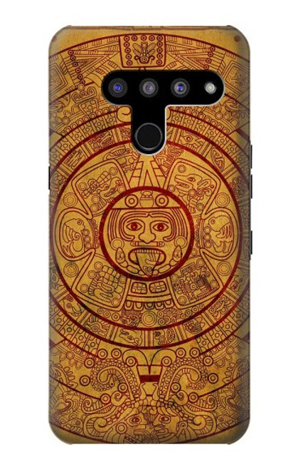 W0692 Mayan Calendar Hard Case and Leather Flip Case For LG V50, LG V50 ThinQ 5G