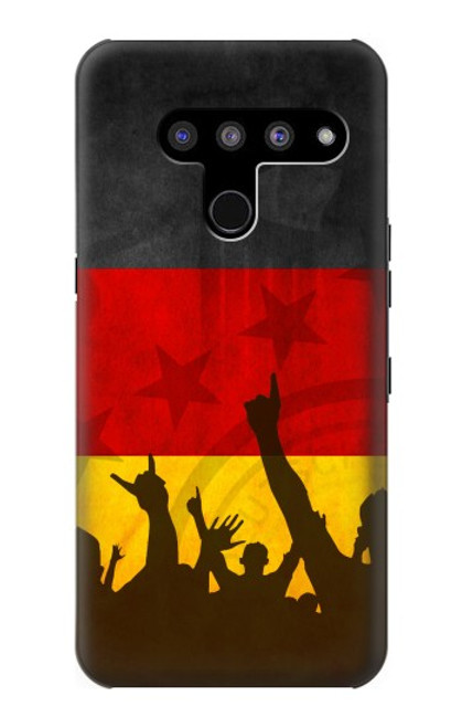 W2966 Germany Football Soccer Euro 2016 Hard Case and Leather Flip Case For LG V50, LG V50 ThinQ 5G