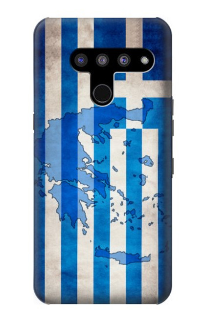 W2970 Greece Football Soccer Euro 2016 Hard Case and Leather Flip Case For LG V50, LG V50 ThinQ 5G