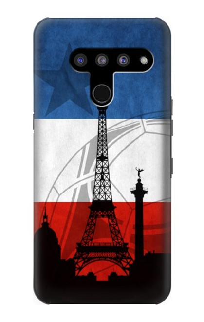 W2980 France Football Soccer Euro 2016 Hard Case and Leather Flip Case For LG V50, LG V50 ThinQ 5G