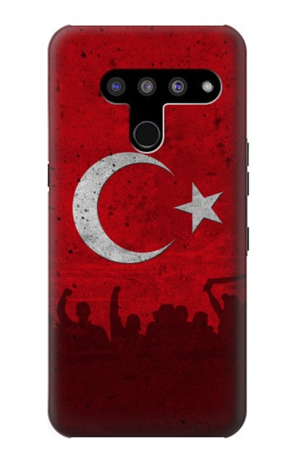 W2991 Turkey Football Soccer Euro 2016 Hard Case and Leather Flip Case For LG V50, LG V50 ThinQ 5G