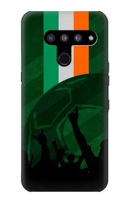 W3002 Ireland Football Soccer Euro 2016 Hard Case and Leather Flip Case For LG V50, LG V50 ThinQ 5G