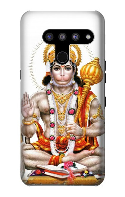 W3186 Lord Hanuman Chalisa Hindi Hindu Hard Case and Leather Flip Case For LG V50, LG V50 ThinQ 5G