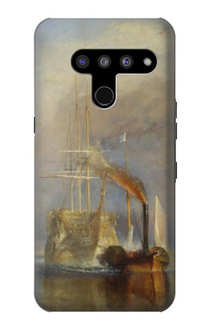 W3338 J. M. W. Turner The Fighting Temeraire Hard Case and Leather Flip Case For LG V50, LG V50 ThinQ 5G