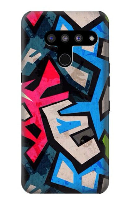 W3445 Graffiti Street Art Hard Case and Leather Flip Case For LG V50, LG V50 ThinQ 5G