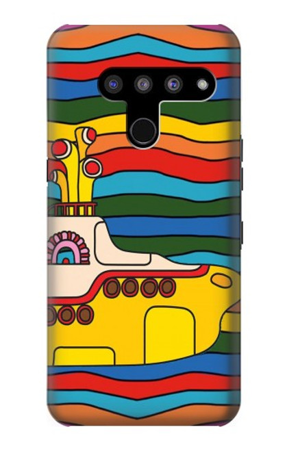 W3599 Hippie Submarine Hard Case and Leather Flip Case For LG V50, LG V50 ThinQ 5G