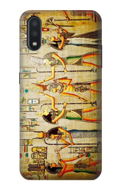 W0272 Egypt Wall Art Hard Case and Leather Flip Case For Samsung Galaxy A01