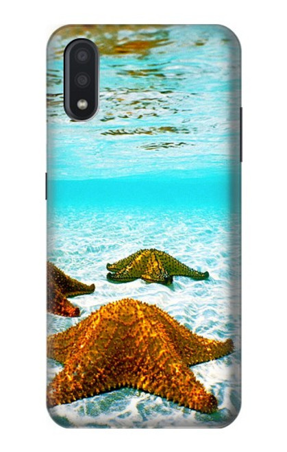 W1679 Starfish Sea Beach Hard Case and Leather Flip Case For Samsung Galaxy A01