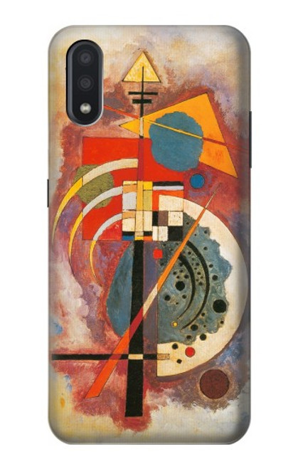 W3337 Wassily Kandinsky Hommage a Grohmann Hard Case and Leather Flip Case For Samsung Galaxy A01