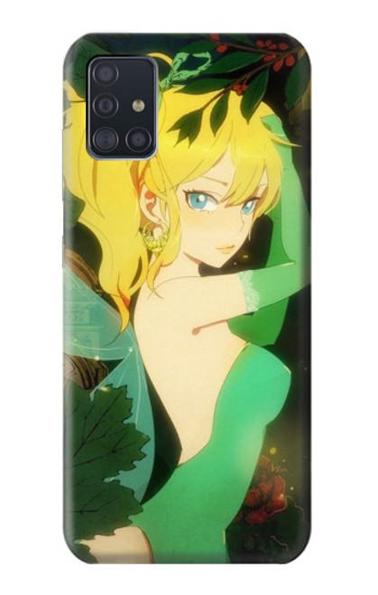 W0095 Peter Pan's Tinker Bell Hard Case and Leather Flip Case For Samsung Galaxy A51