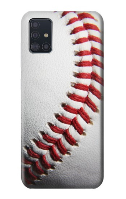 W1842 New Baseball Hard Case and Leather Flip Case For Samsung Galaxy A51