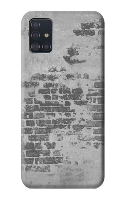 W3093 Old Brick Wall Hard Case and Leather Flip Case For Samsung Galaxy A51