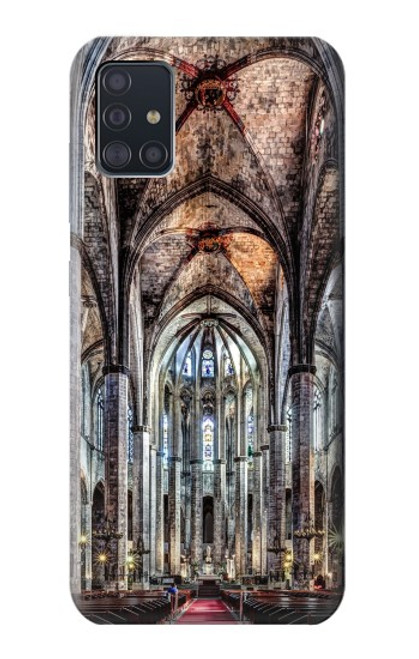 W3210 Santa Maria Del Mar Cathedral Hard Case and Leather Flip Case For Samsung Galaxy A51