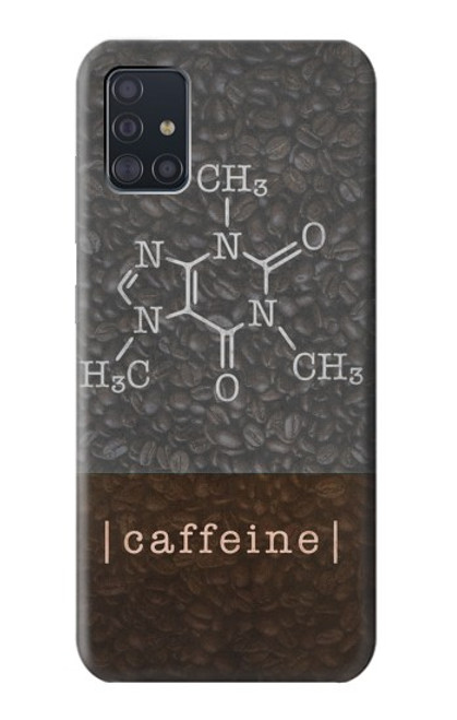 W3475 Caffeine Molecular Hard Case and Leather Flip Case For Samsung Galaxy A51