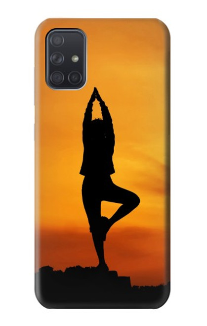 W0832 Yoga Hard Case and Leather Flip Case For Samsung Galaxy A71