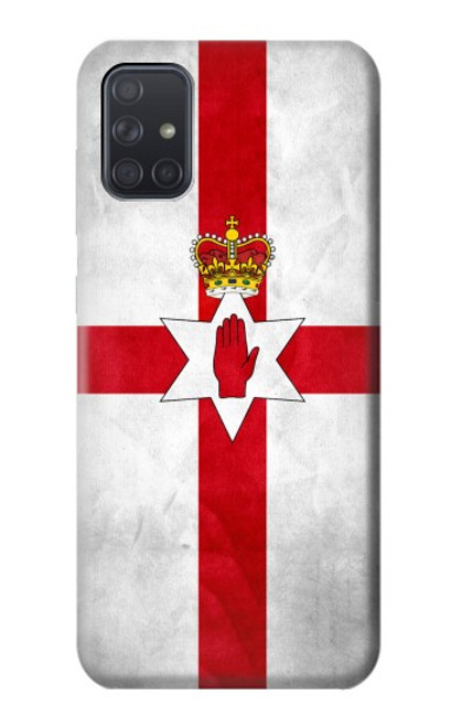 W2972 Northern Ireland Football Hard Case and Leather Flip Case For Samsung Galaxy A71