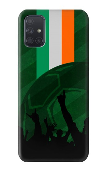 W3002 Ireland Football Soccer Hard Case and Leather Flip Case For Samsung Galaxy A71