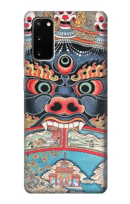 W0572 Tibet Art Hard Case and Leather Flip Case For Samsung Galaxy S20