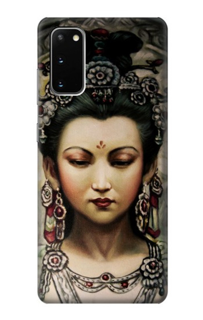 W0681 Guan Yin Hard Case and Leather Flip Case For Samsung Galaxy S20