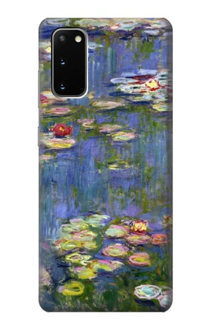 W0997 Claude Monet Water Lilies Hard Case and Leather Flip Case For Samsung Galaxy S20