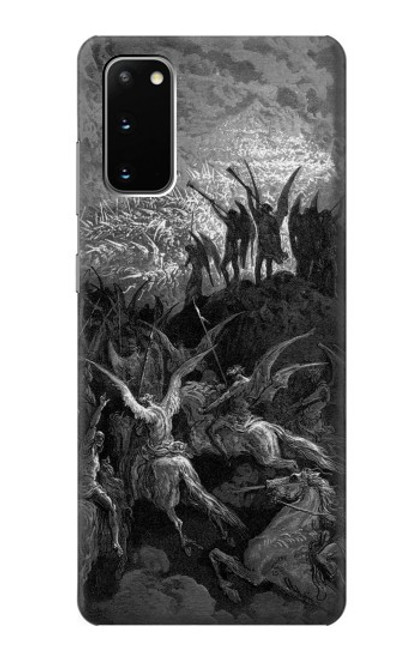 W1026 Gustave Dore Paradise Lost Hard Case and Leather Flip Case For Samsung Galaxy S20