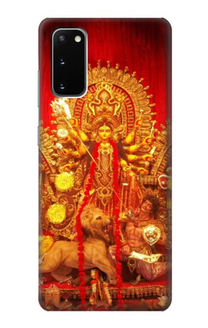 W1030 Hindu God Durga Puja Hard Case and Leather Flip Case For Samsung Galaxy S20