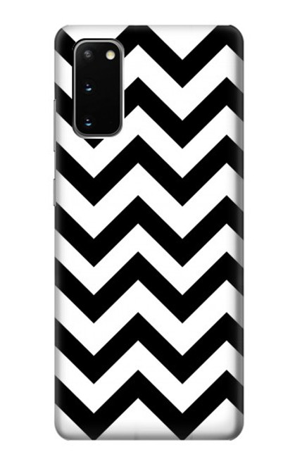 W1613 Chevron Zigzag Hard Case and Leather Flip Case For Samsung Galaxy S20