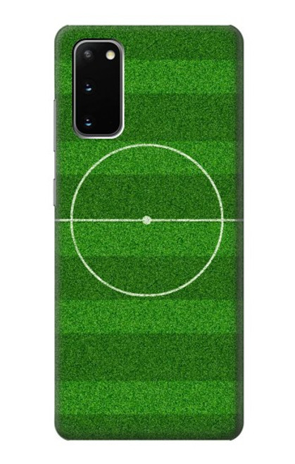 W2322 Football Soccer Field Hard Case and Leather Flip Case For Samsung Galaxy S20