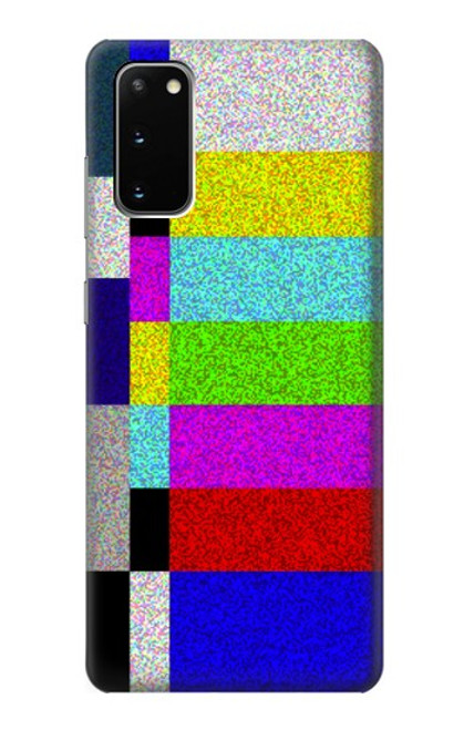 W2871 Noise Signal TV Hard Case and Leather Flip Case For Samsung Galaxy S20