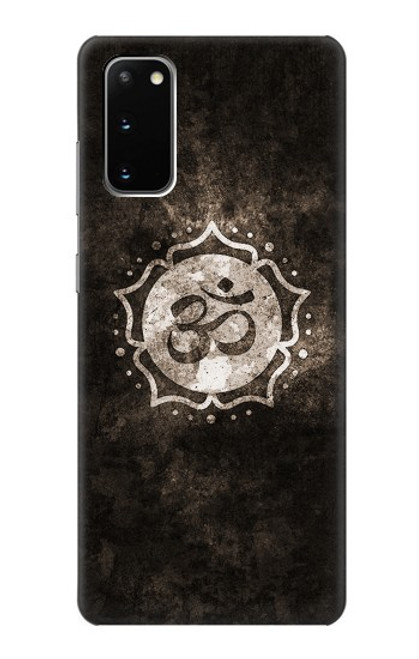 W2902 Yoga Namaste Om Symbol Hard Case and Leather Flip Case For Samsung Galaxy S20