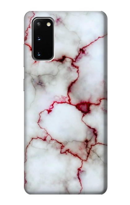 W2920 Bloody Marble Hard Case and Leather Flip Case For Samsung Galaxy S20