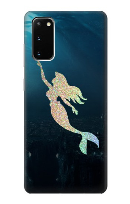 W3250 Mermaid Undersea Hard Case and Leather Flip Case For Samsung Galaxy S20