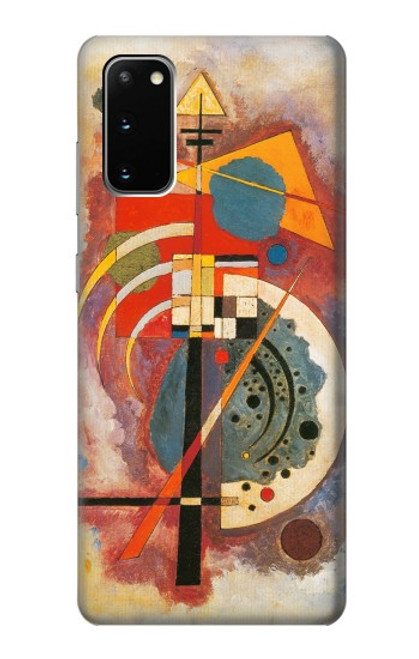 W3337 Wassily Kandinsky Hommage a Grohmann Hard Case and Leather Flip Case For Samsung Galaxy S20