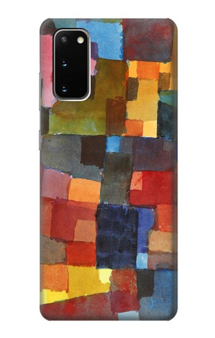 W3341 Paul Klee Raumarchitekturen Hard Case and Leather Flip Case For Samsung Galaxy S20