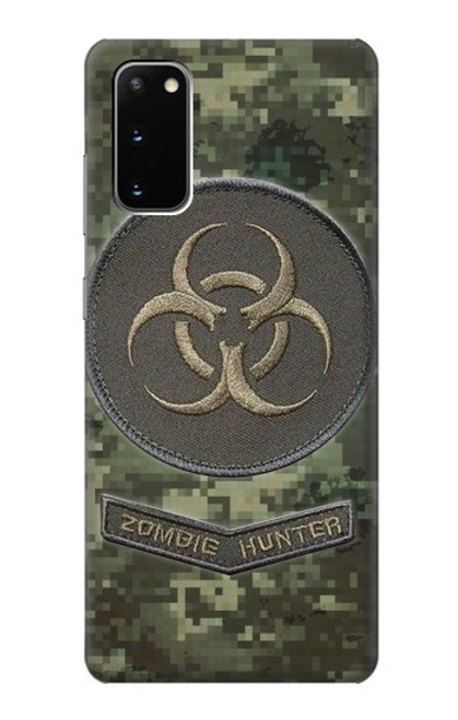 W3468 Biohazard Zombie Hunter Graphic Hard Case and Leather Flip Case For Samsung Galaxy S20
