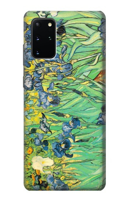 W0210 Van Gogh Irises Hard Case and Leather Flip Case For Samsung Galaxy S20 Plus, Galaxy S20+