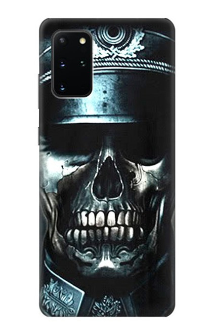 W0754 Skull Soldier Zombie Hard Case and Leather Flip Case For Samsung Galaxy S20 Plus, Galaxy S20+