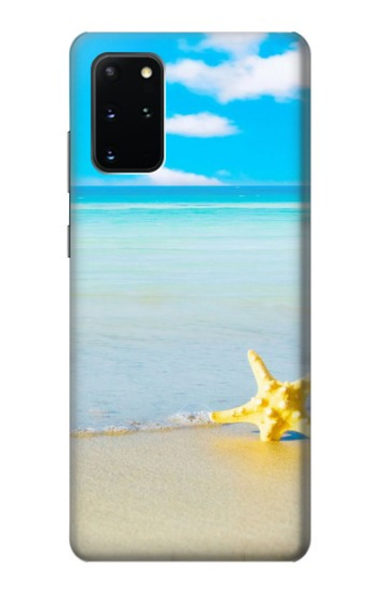 W0911 Relax at the Beach Hard Case and Leather Flip Case For Samsung Galaxy S20 Plus, Galaxy S20+