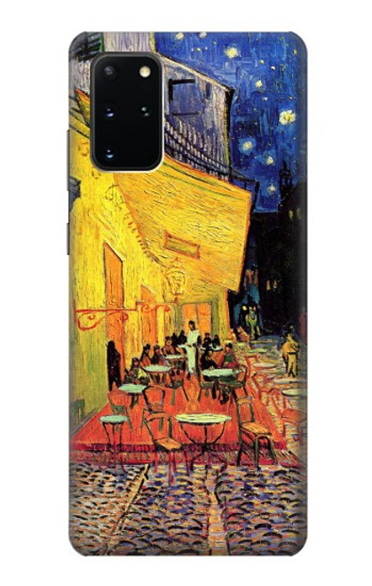 W0929 Van Gogh Cafe Terrace Hard Case and Leather Flip Case For Samsung Galaxy S20 Plus, Galaxy S20+