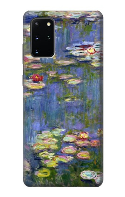 W0997 Claude Monet Water Lilies Hard Case and Leather Flip Case For Samsung Galaxy S20 Plus, Galaxy S20+