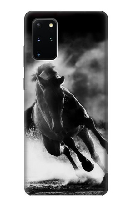 W1860 Running Horse Hard Case and Leather Flip Case For Samsung Galaxy S20 Plus, Galaxy S20+