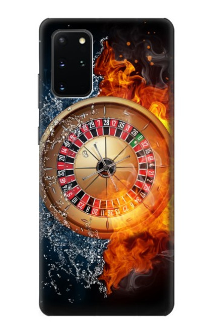 W2289 Roulette Casino Gamble Hard Case and Leather Flip Case For Samsung Galaxy S20 Plus, Galaxy S20+